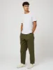 Universal Works Pleated Track Pant (Ripstop) - Olive Green sold by Article London