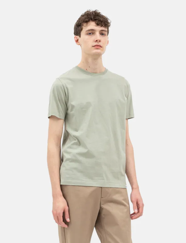 Norse Projects Niels Standard T-Shirt - Sunwashed Green sold by Article London