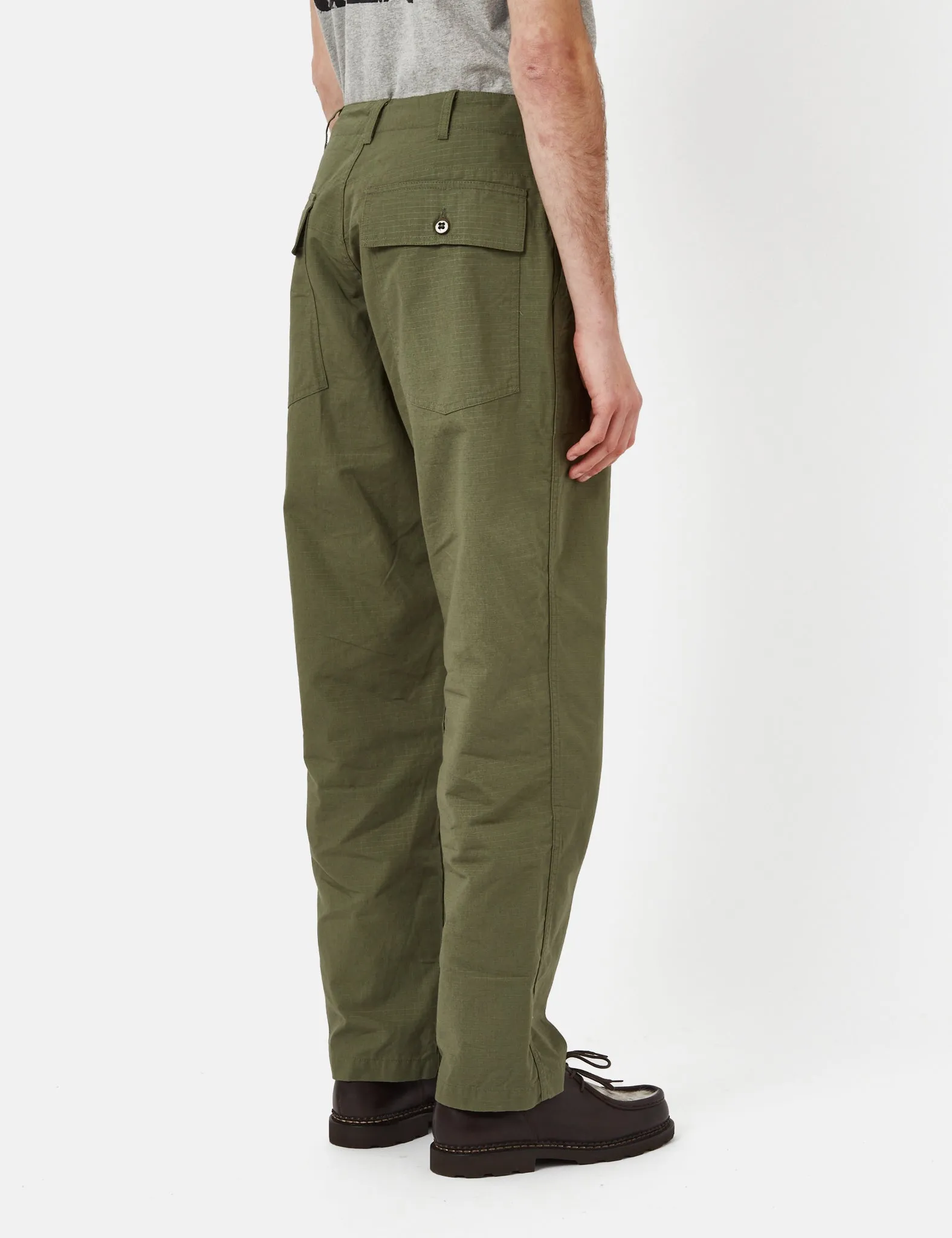 Engineered Garments Fatigue Pant (Relaxed) - Olive Green sold by Article London product image thumbnail 4