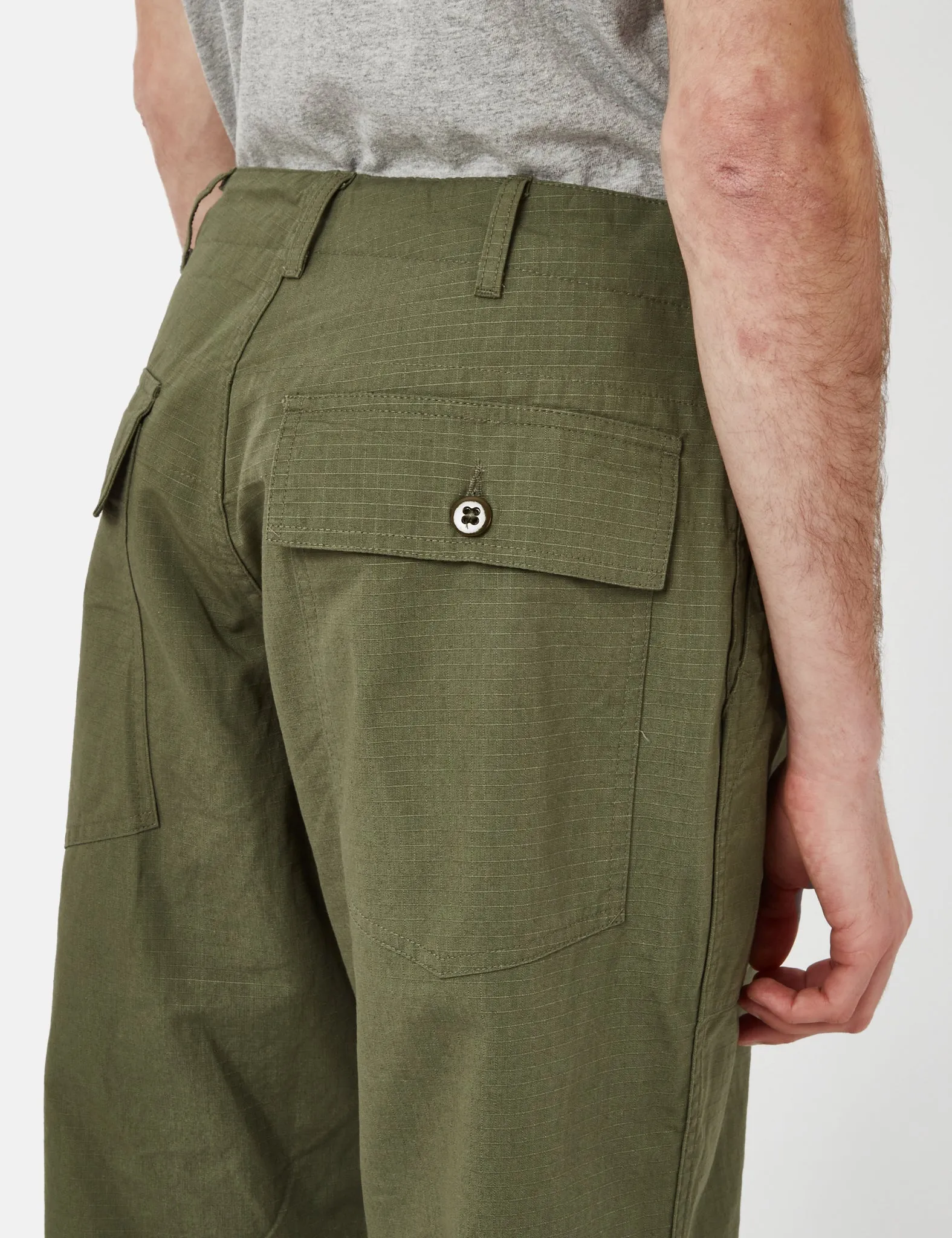 Engineered Garments Fatigue Pant (Relaxed) - Olive Green sold by Article London product image thumbnail 2