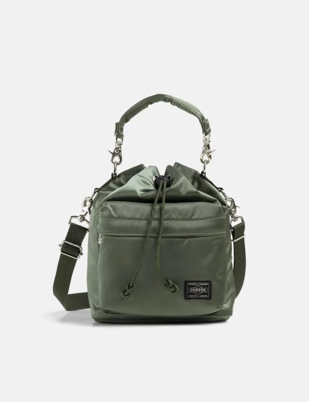 Porter Yoshida & Co Balloon Sac Bag (S) - Sage Green sold by Article London