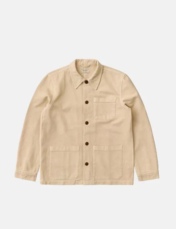 Nudie Barney Worker Jacket - Cream sold by Article London