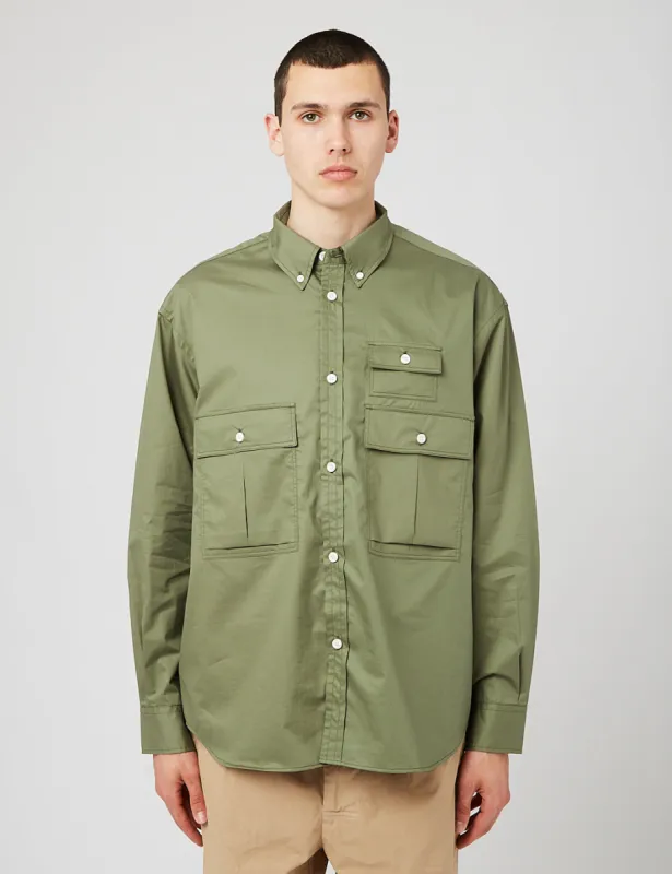 Eastlogue Scout Shirt - Olive Green sold by Article London