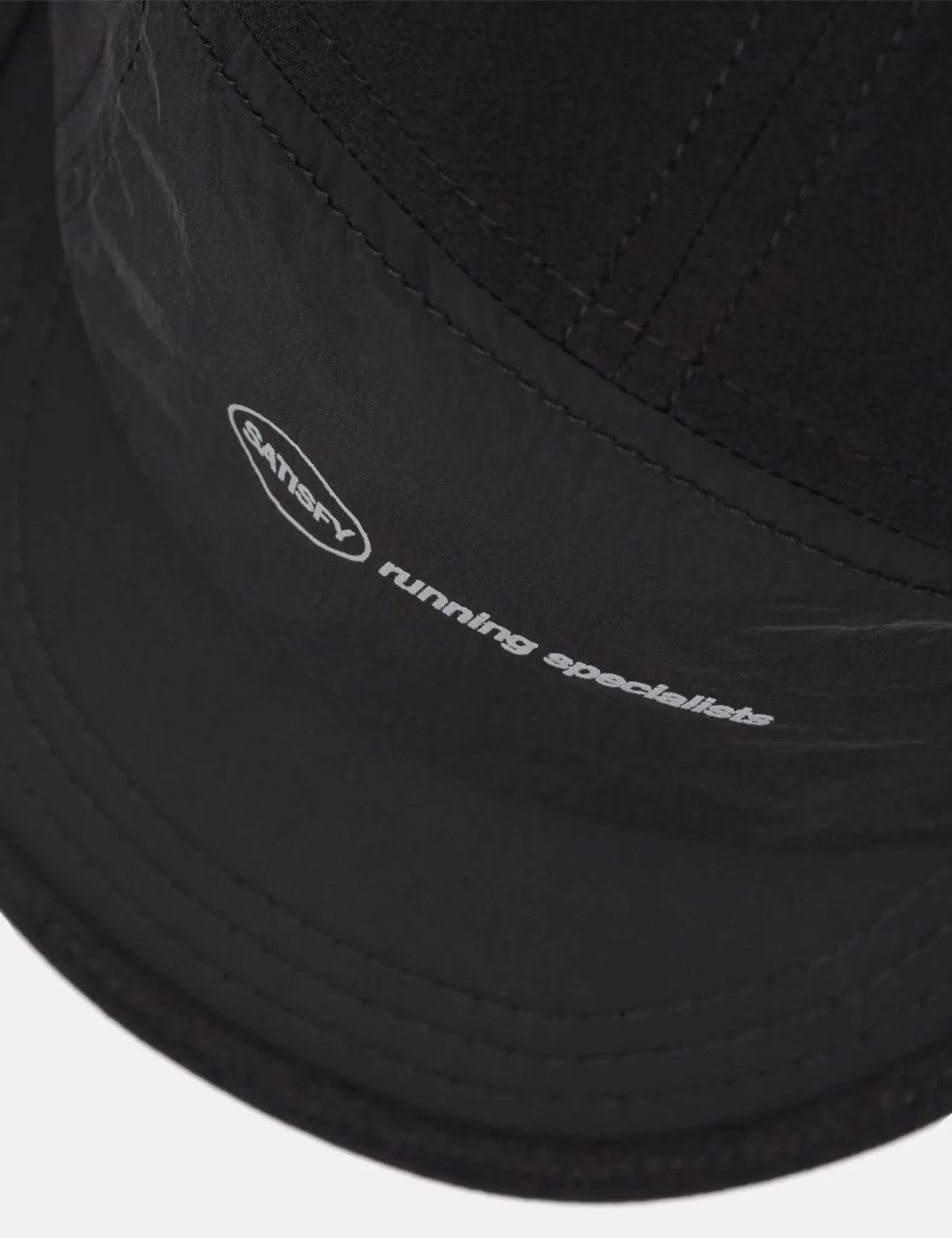 Satisfy PeaceShell Trail Cap - Black sold by Article London product image thumbnail 4