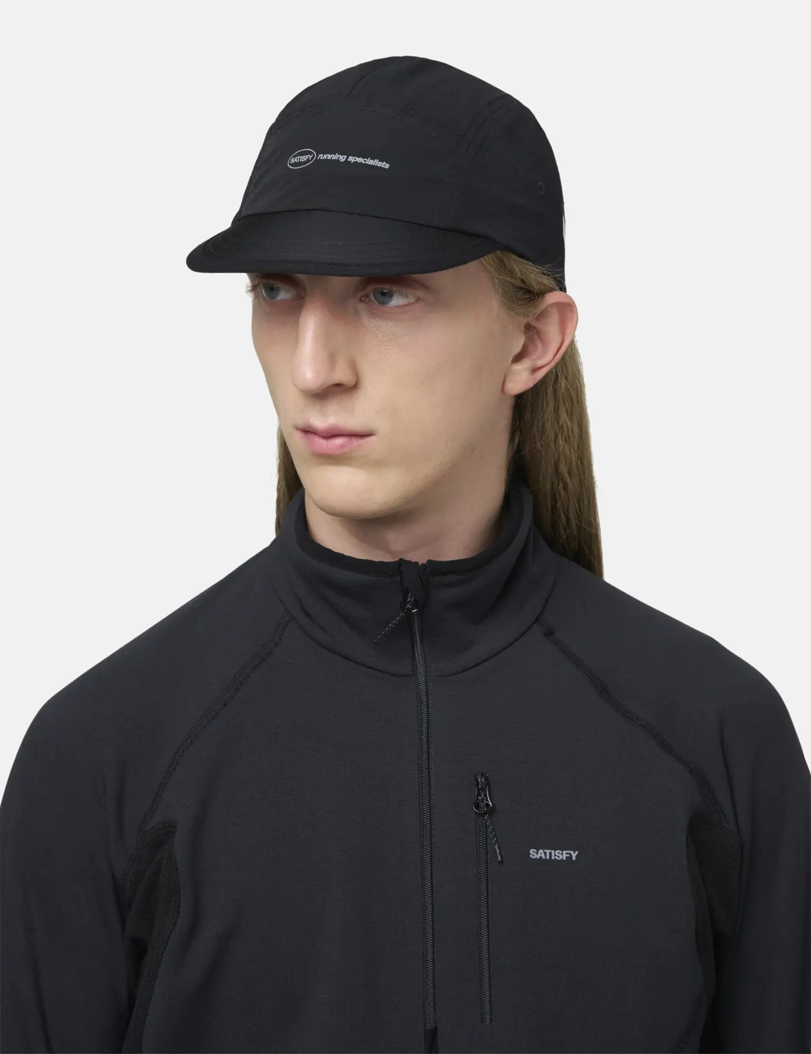 Satisfy PeaceShell Trail Cap - Black sold by Article London product image thumbnail 5