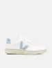 Women's Veja V-12 B-Mesh Trainers - Extra White/Steel sold by Article London