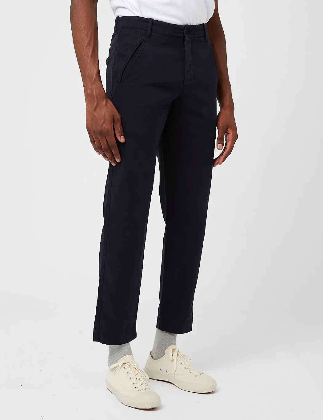 Folk Lean Assembly Pant - Navy Blue sold by Article London product image thumbnail 4