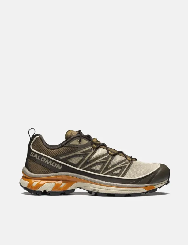 Salomon XT-6 Expanse Trainers - Feather Grey/Delicioso/Golden Oak sold by Article London