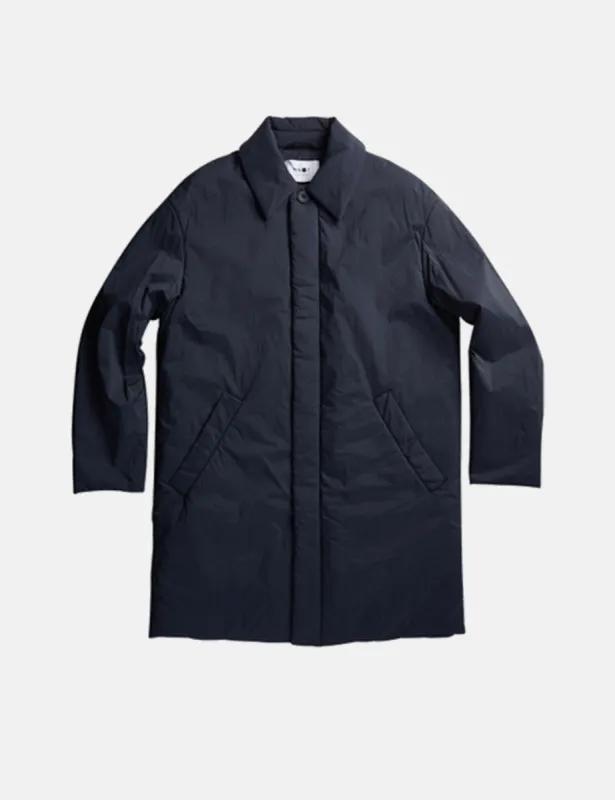 NN07 Puffer Jacket - Navy Blue sold by Article London