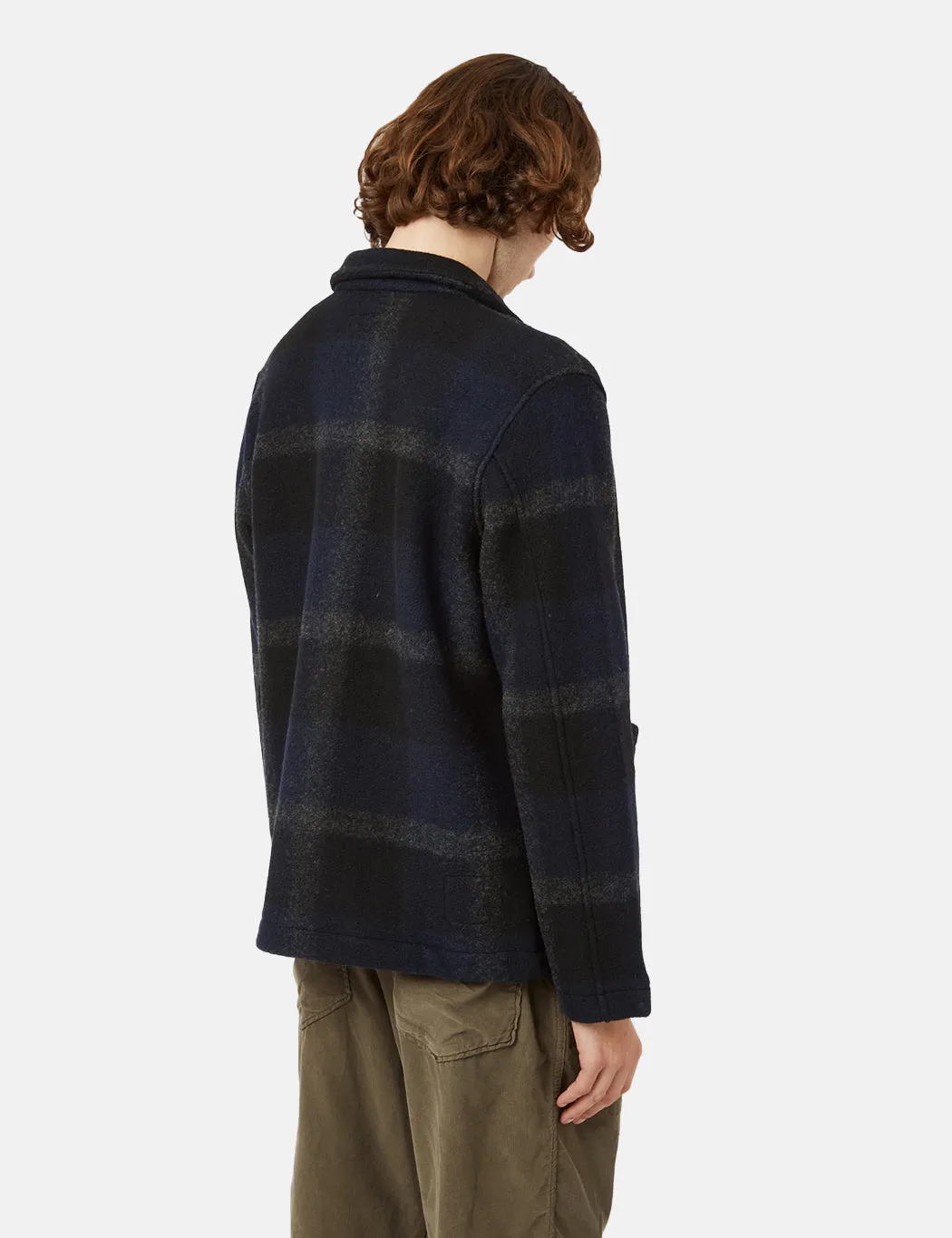 Universal Works Field Jacket - Black/Grey sold by Article London product image thumbnail 3