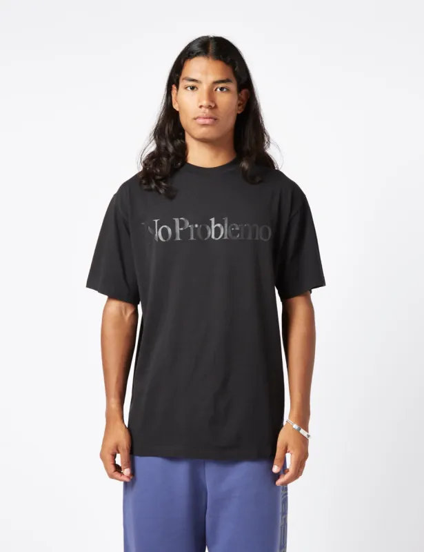 Aries No Problemo T-Shirt - Black sold by Article London