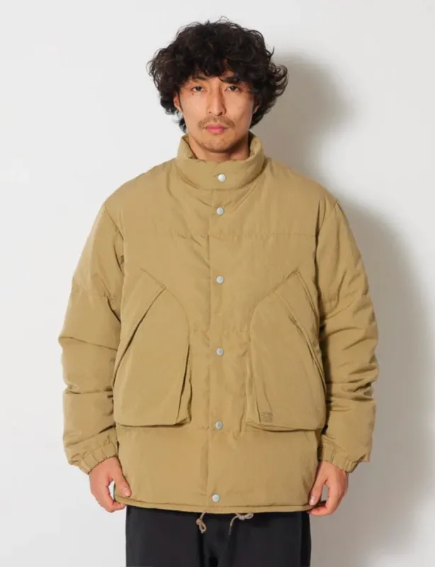 Snow Peak TAKIBI Down Jacket - Beige made by Snow Peak
