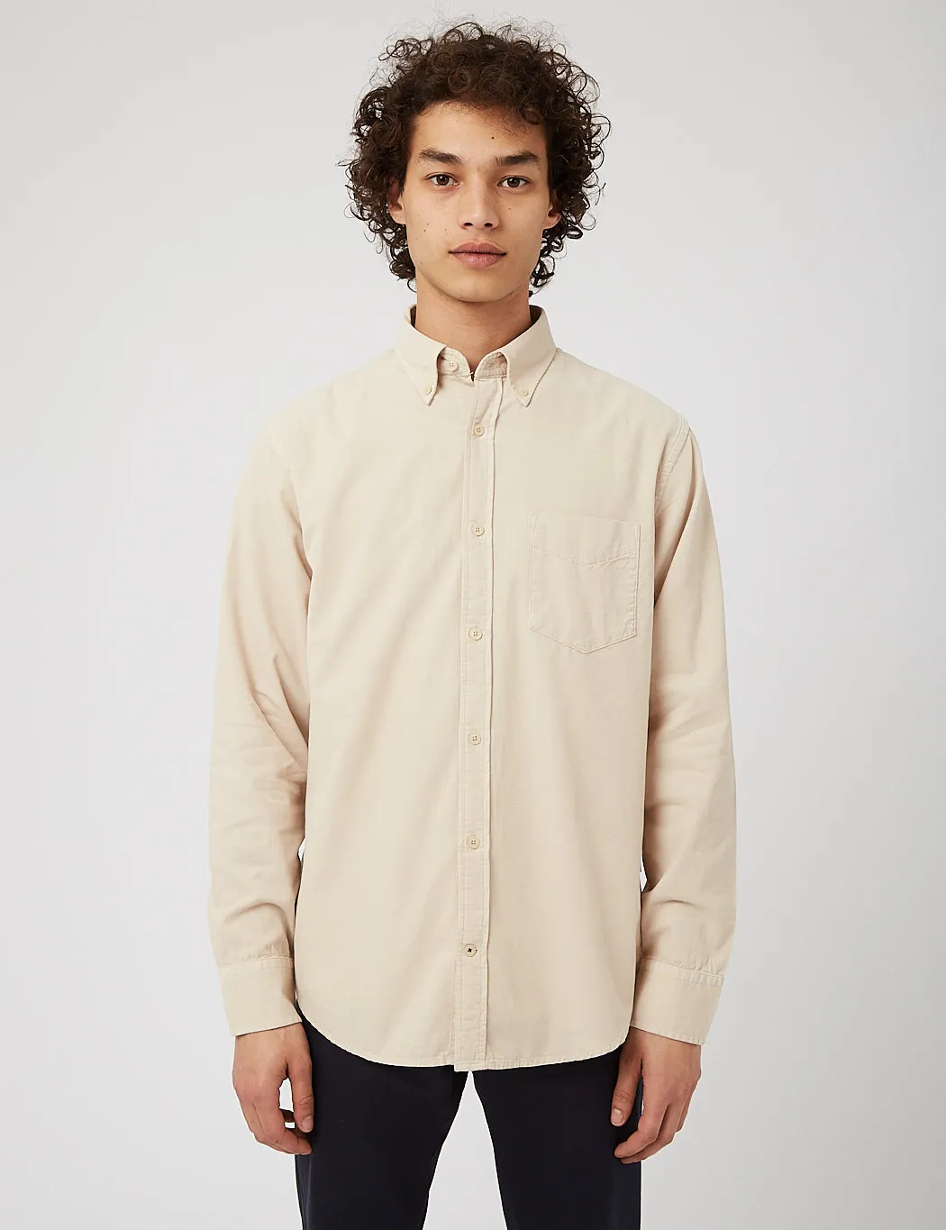 NN07 Levon Shirt 5082 - Light Khaki sold by Article London