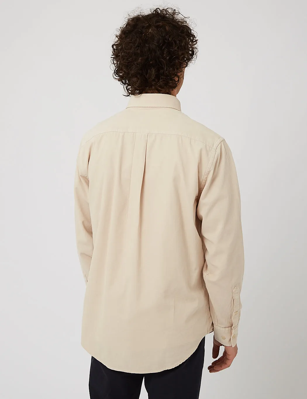 NN07 Levon Shirt 5082 - Light Khaki sold by Article London product image thumbnail 3