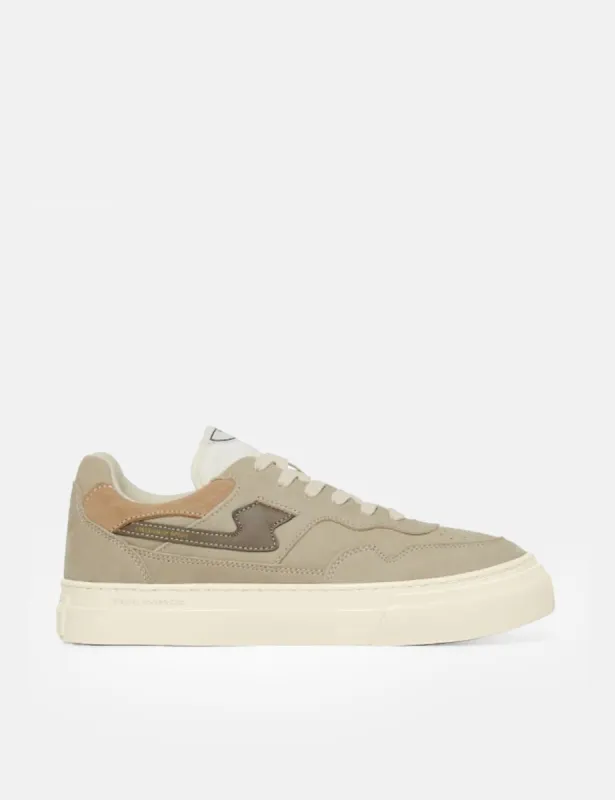 Stepney Workers Club Pearl S-Strike Trainers (Nubuck) - Sand sold by Article London