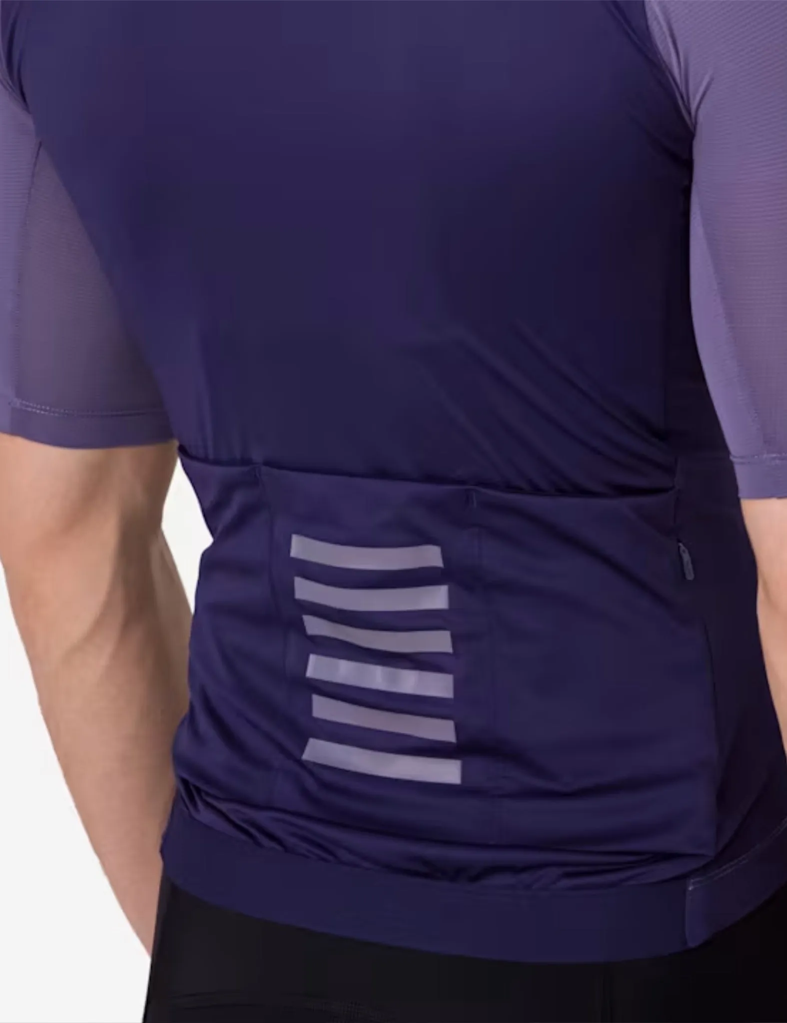 Rapha Men's Pro Team Jersey - Dusted Lilac/Navy Purple sold by Article London product image thumbnail 3