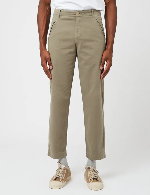 Folk Lean Assembly Pant - Mineral Green sold by Article London