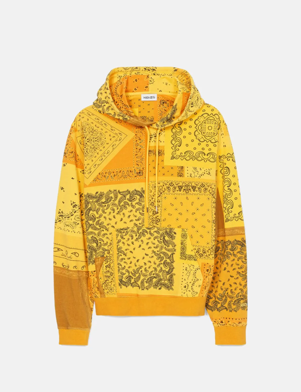 Kenzo Print Classic Hooded Sweatshirt - Golden Yellow sold by Article London product image thumbnail 4