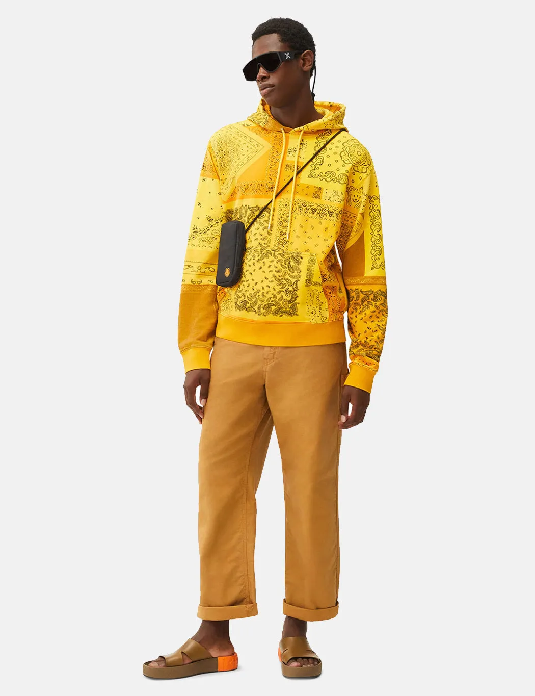 Kenzo Print Classic Hooded Sweatshirt - Golden Yellow sold by Article London product image thumbnail 2