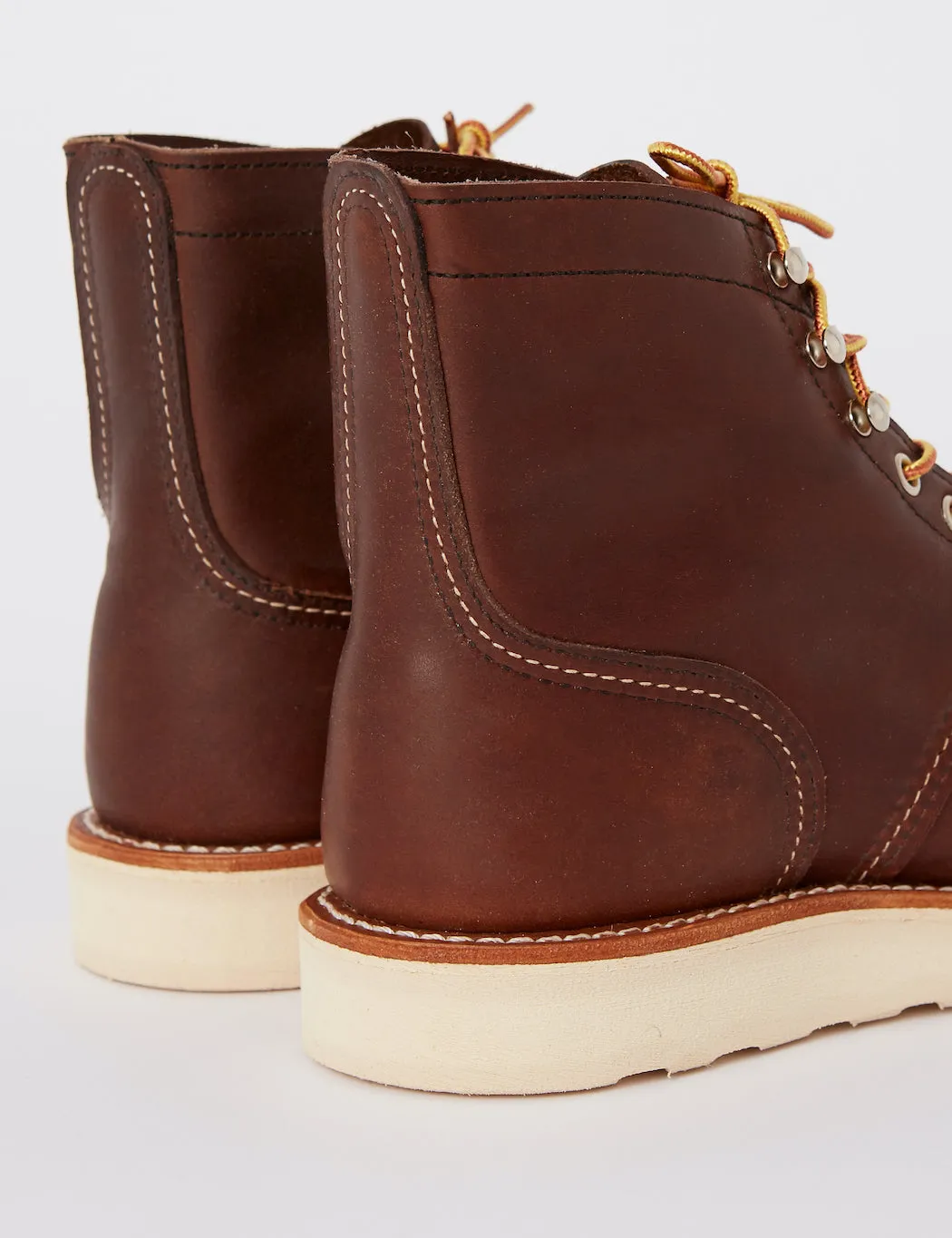 Red Wing Iron Ranger Boots (Traction Tread) - Amber Brown sold by Article London product image thumbnail 4