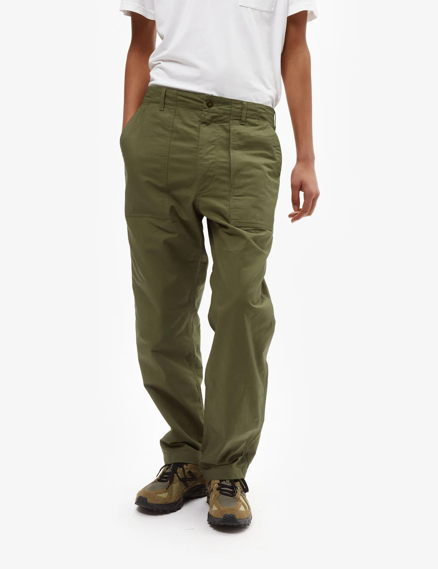 Engineered Garments Fatigue Pant - Olive Cotton Ripstop | Parallel