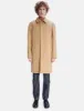 A.P.C. Auster Mac Coat - Heathered Beige sold by Article London