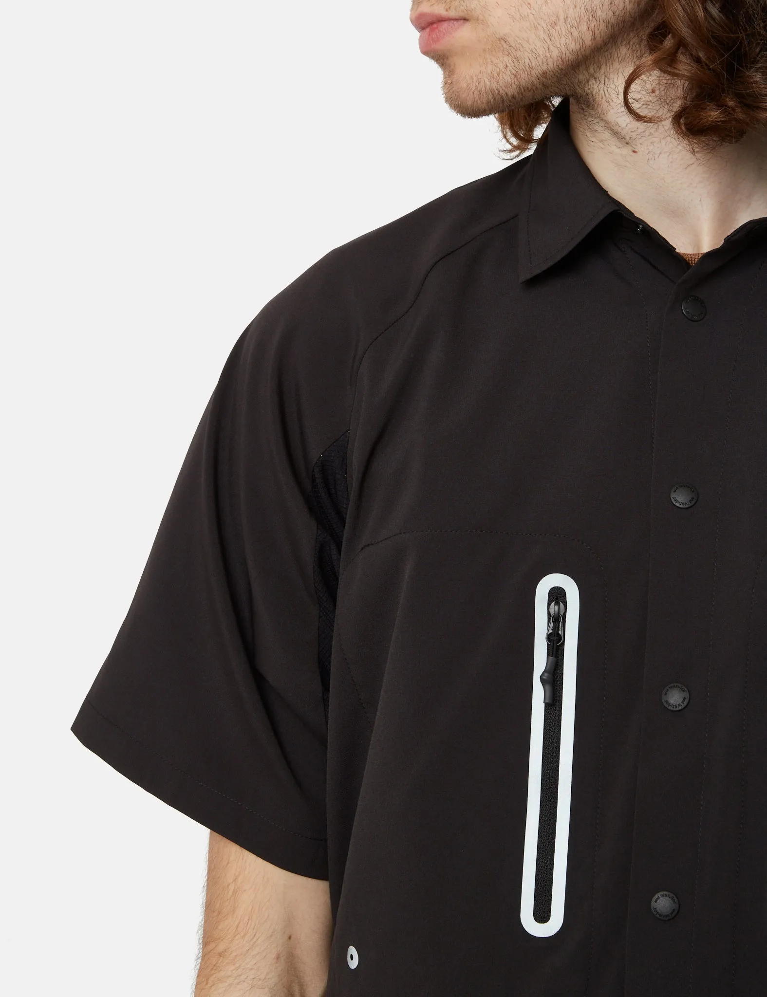 And Wander Tech T-Shirt - Black sold by Article London product image thumbnail 2