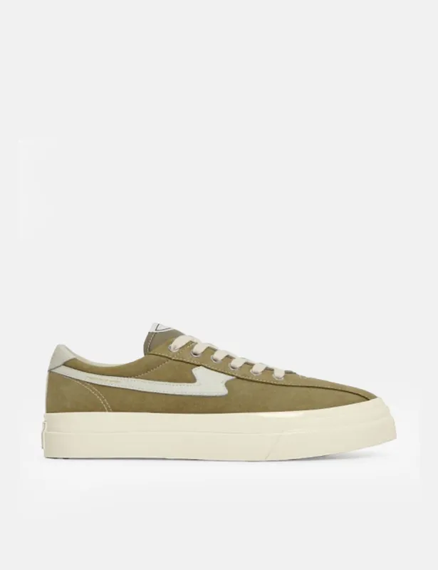 Stepney Workers Club Dellow S-Strike Trainers (Suede) - Moss/Ecru sold by Article London