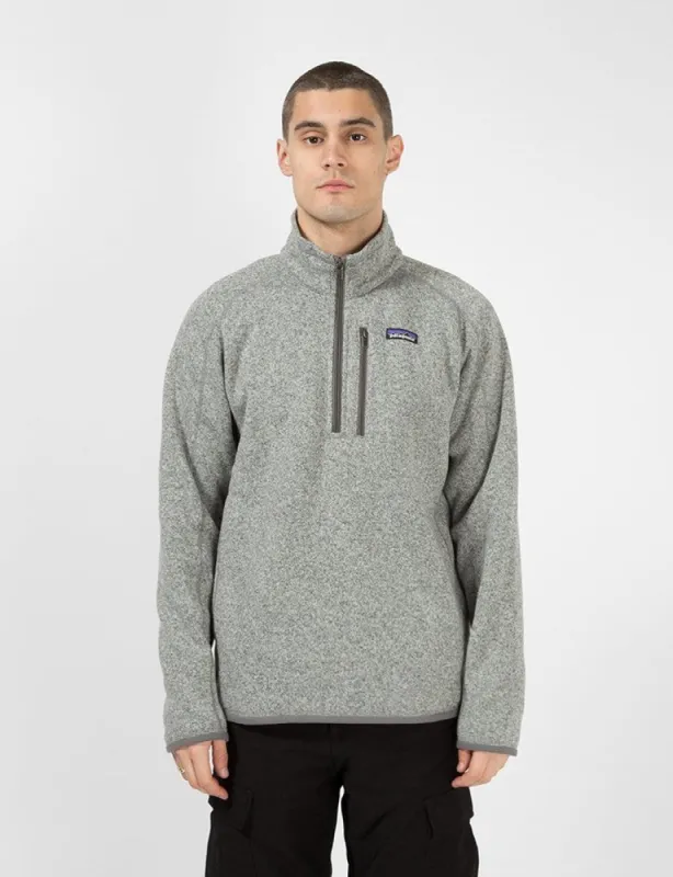 Patagonia Better Sweater 1/4 Zip Sweatshirt - Stonewash Grey sold by Article London