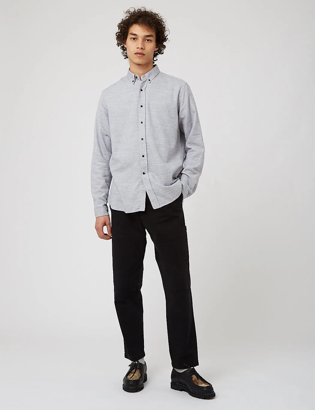 Oliver Spencer Brook Shirt - Bookham Stone sold by Article London product image thumbnail 4