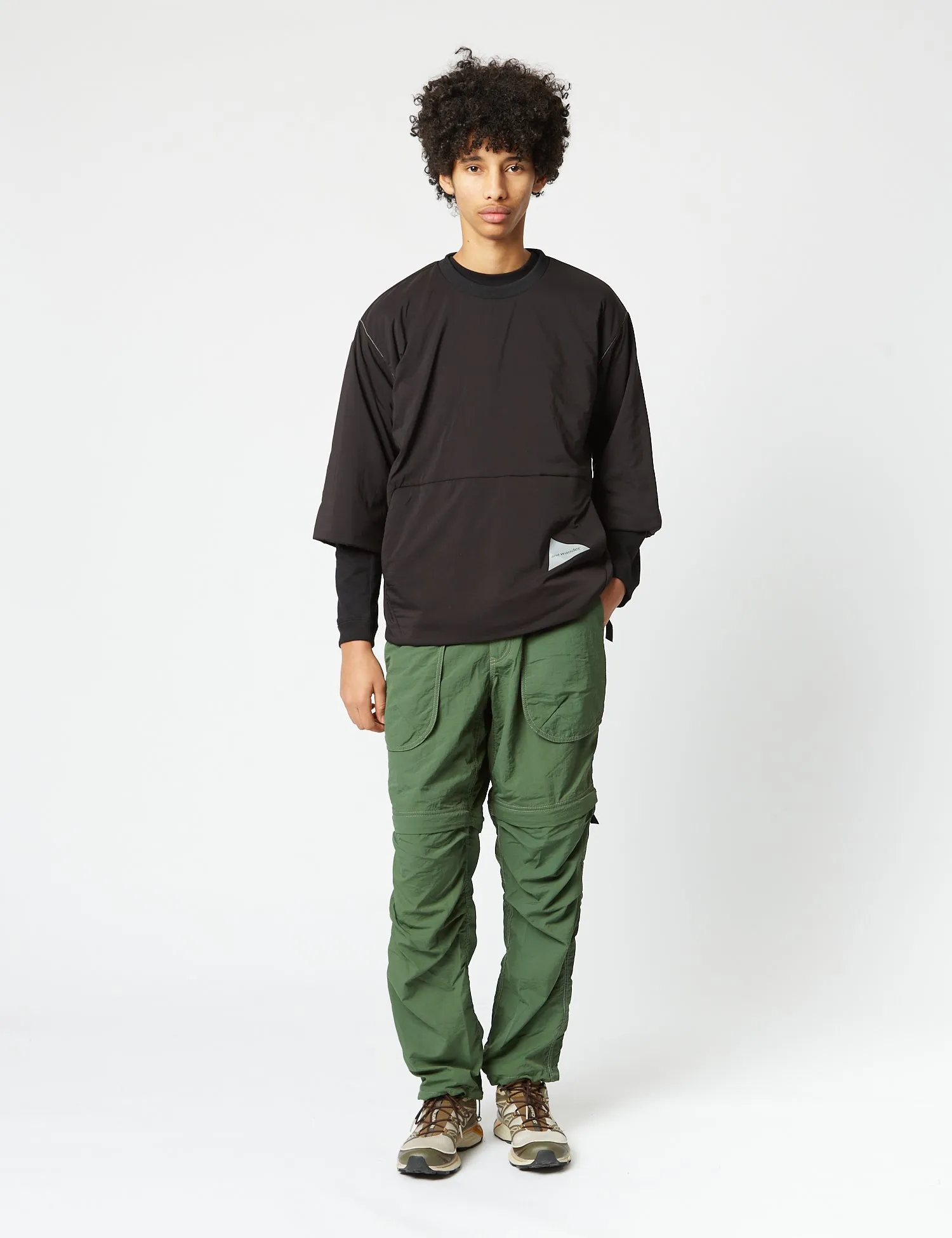 and Wander Alpha AIR T-Shirt - Black sold by Article London product image thumbnail 3