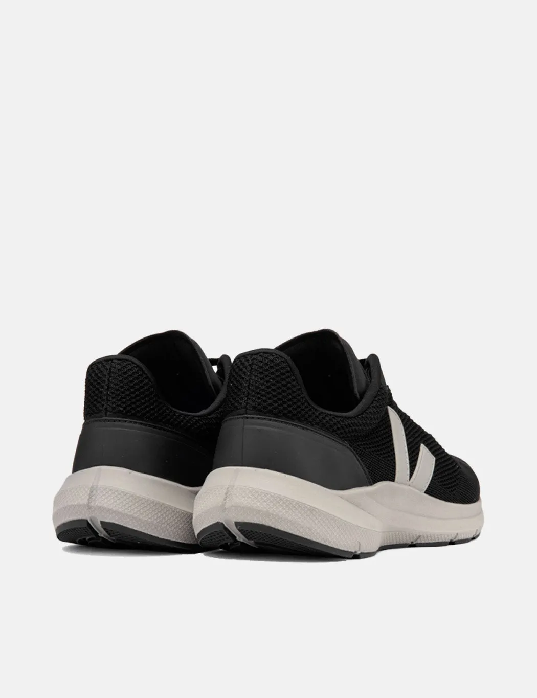 Veja Marlin V-Knit Trainers - Black/Oxford Grey sold by Article London product image thumbnail 4