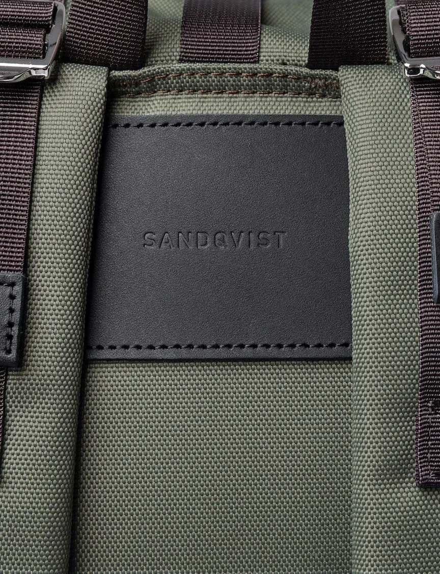 Sandqvist Bernt Backpack - Multi Clover Green sold by Article London product image thumbnail 2