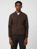 Universal Works Cardigan (Wool Fleece) - Brown sold by Article London