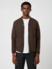 Universal Works Cardigan (Wool Fleece) - Brown sold by Article London