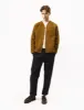 Universal Works Cardigan (Wool Fleece) - Mustard sold by Article London