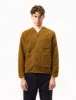 Universal Works Cardigan (Wool Fleece) - Mustard sold by Article London