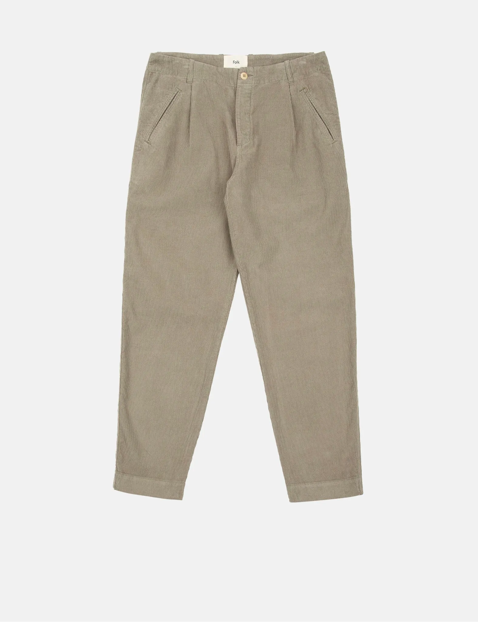 Folk Assembly Cord Pant (Relaxed) - Olive Green sold by Article London product image thumbnail 5