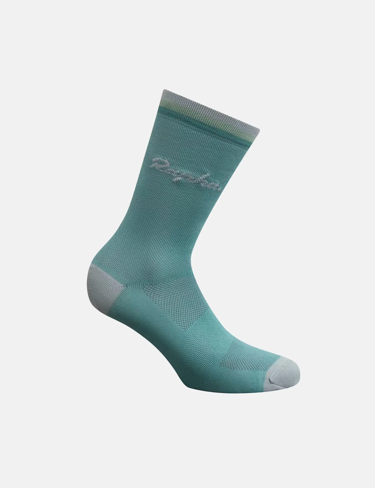 Rapha Logo Socks - Racing Green/Light Blue sold by Article London product image thumbnail 3