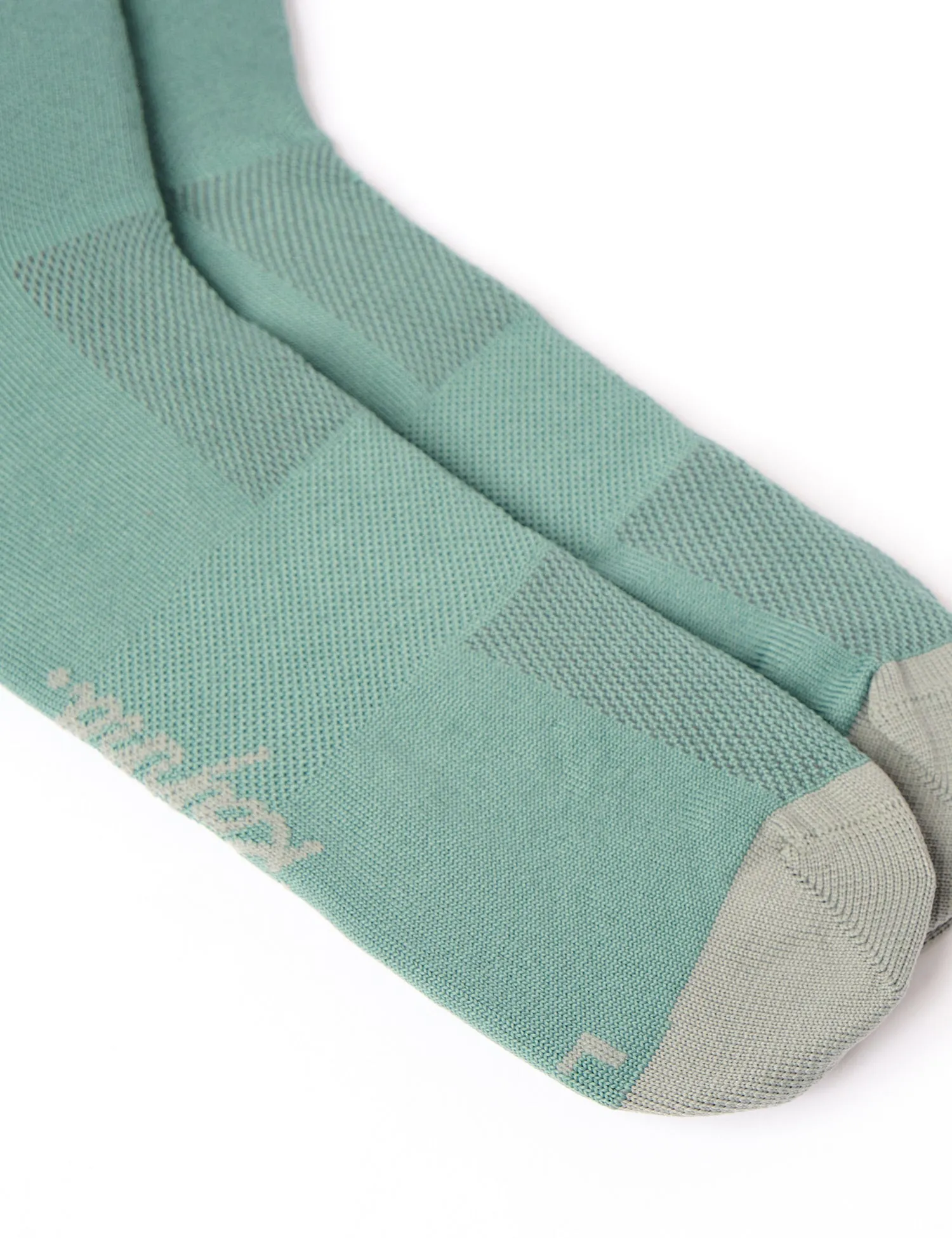 Rapha Logo Socks - Racing Green/Light Blue sold by Article London product image thumbnail 2