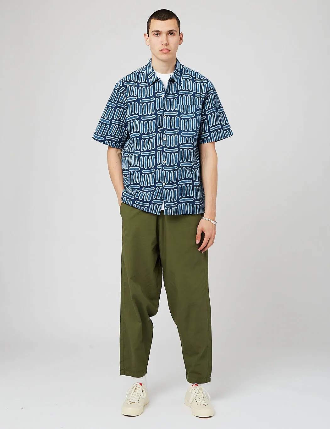 Universal Works Braga Pant - Dark Olive Green sold by Article London product image thumbnail 5