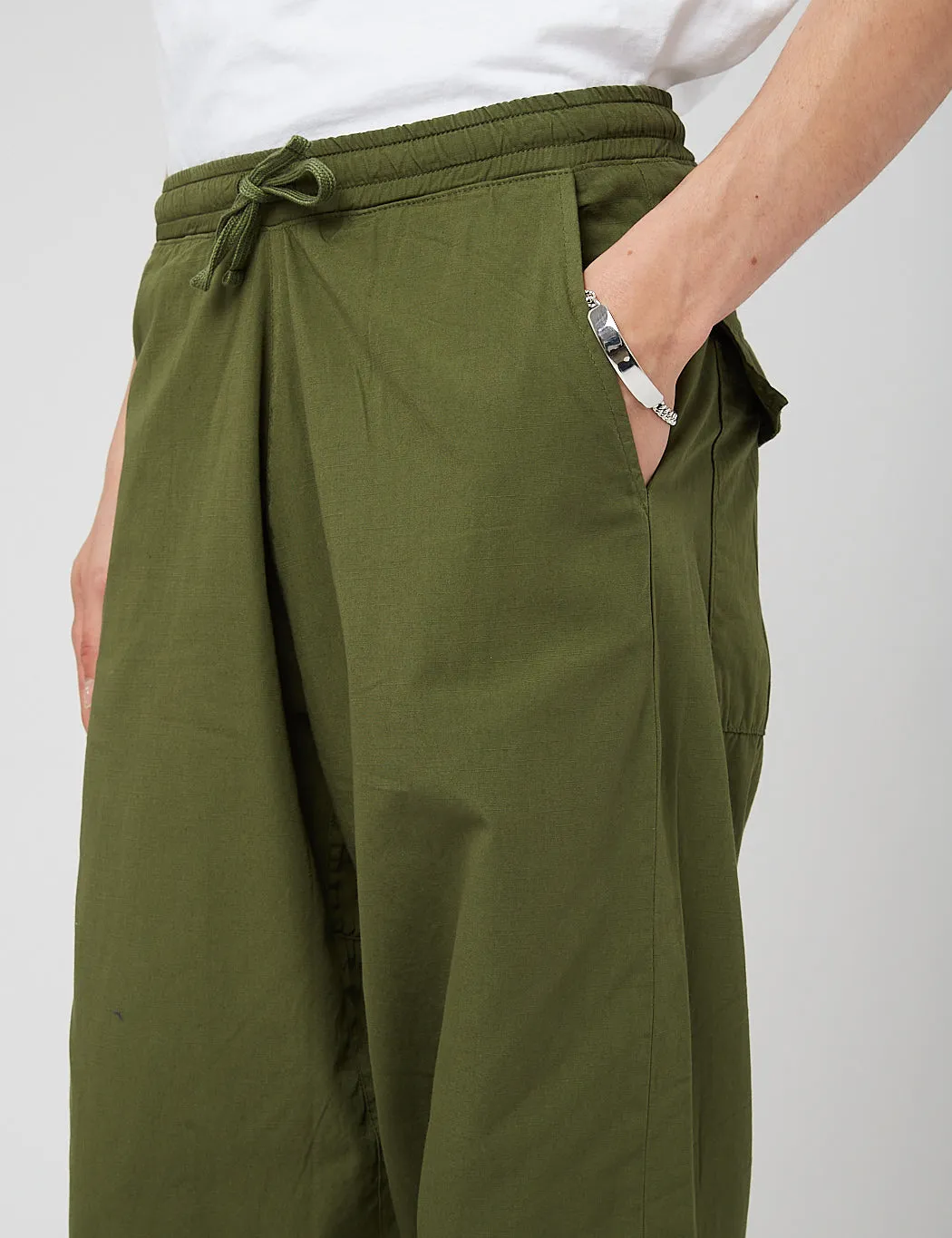 Universal Works Braga Pant - Dark Olive Green sold by Article London product image thumbnail 2