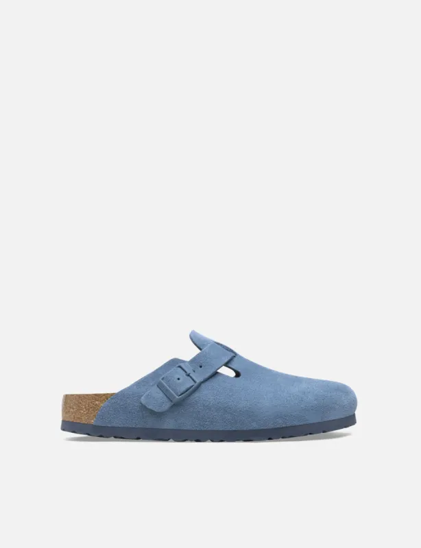 Birkenstock Boston Clogs (Regular) - Elemental Blue sold by Article London