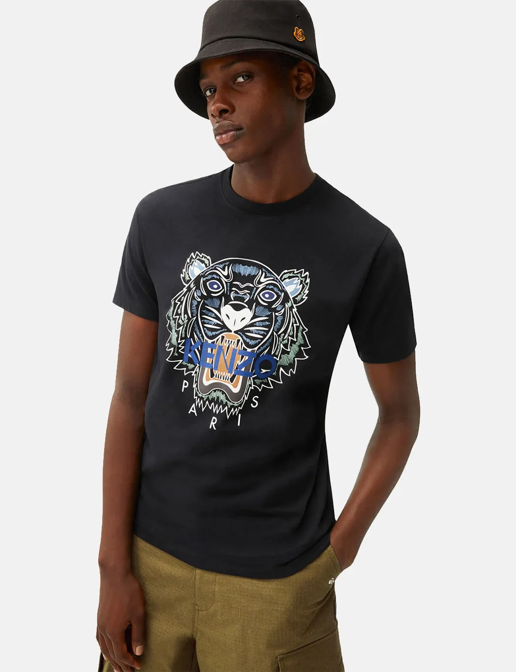 Kenzo Tiger Classic T-Shirt - Black sold by Article London