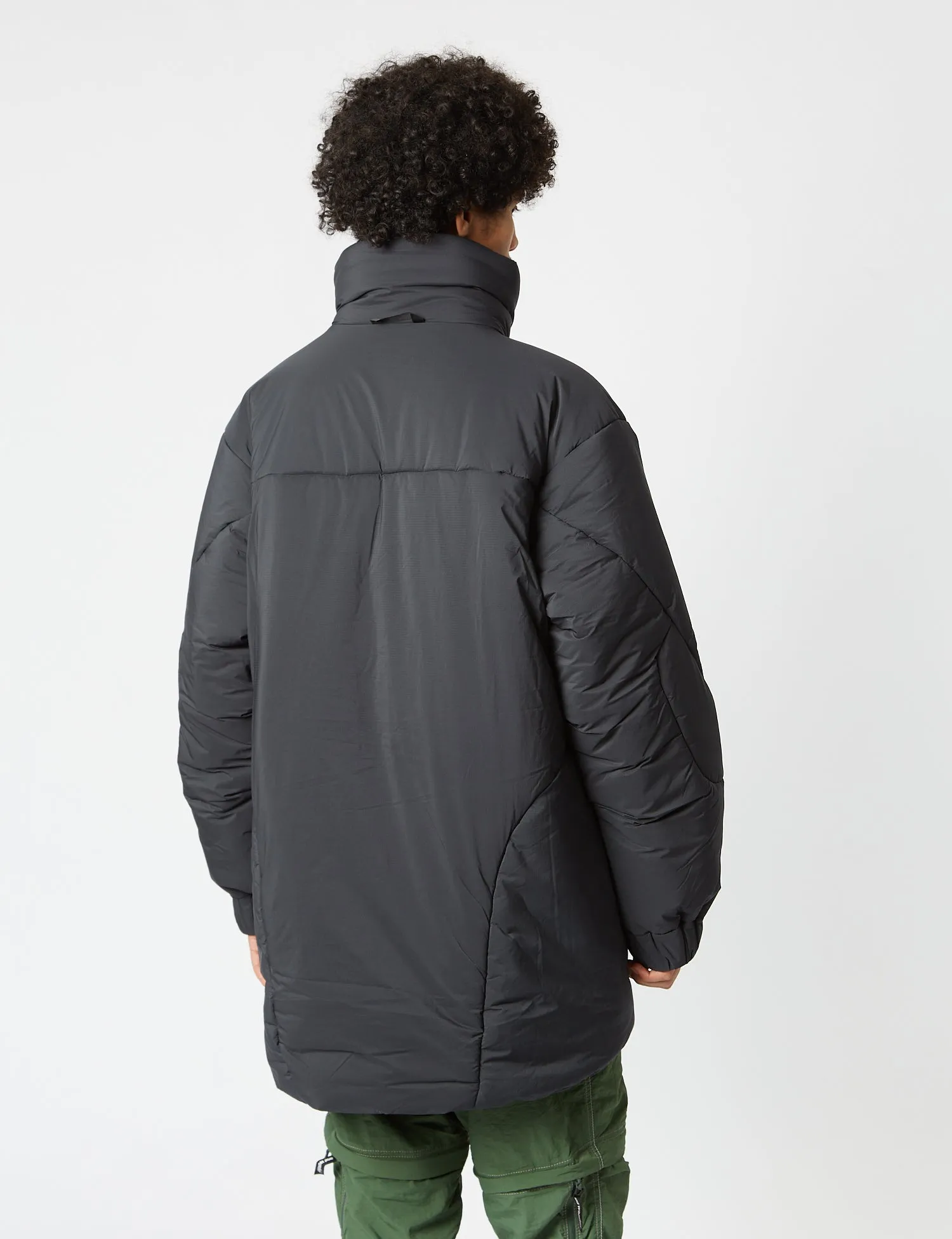 and Wander Top Fleece Coat - Charcoal Grey sold by Article London product image thumbnail 5