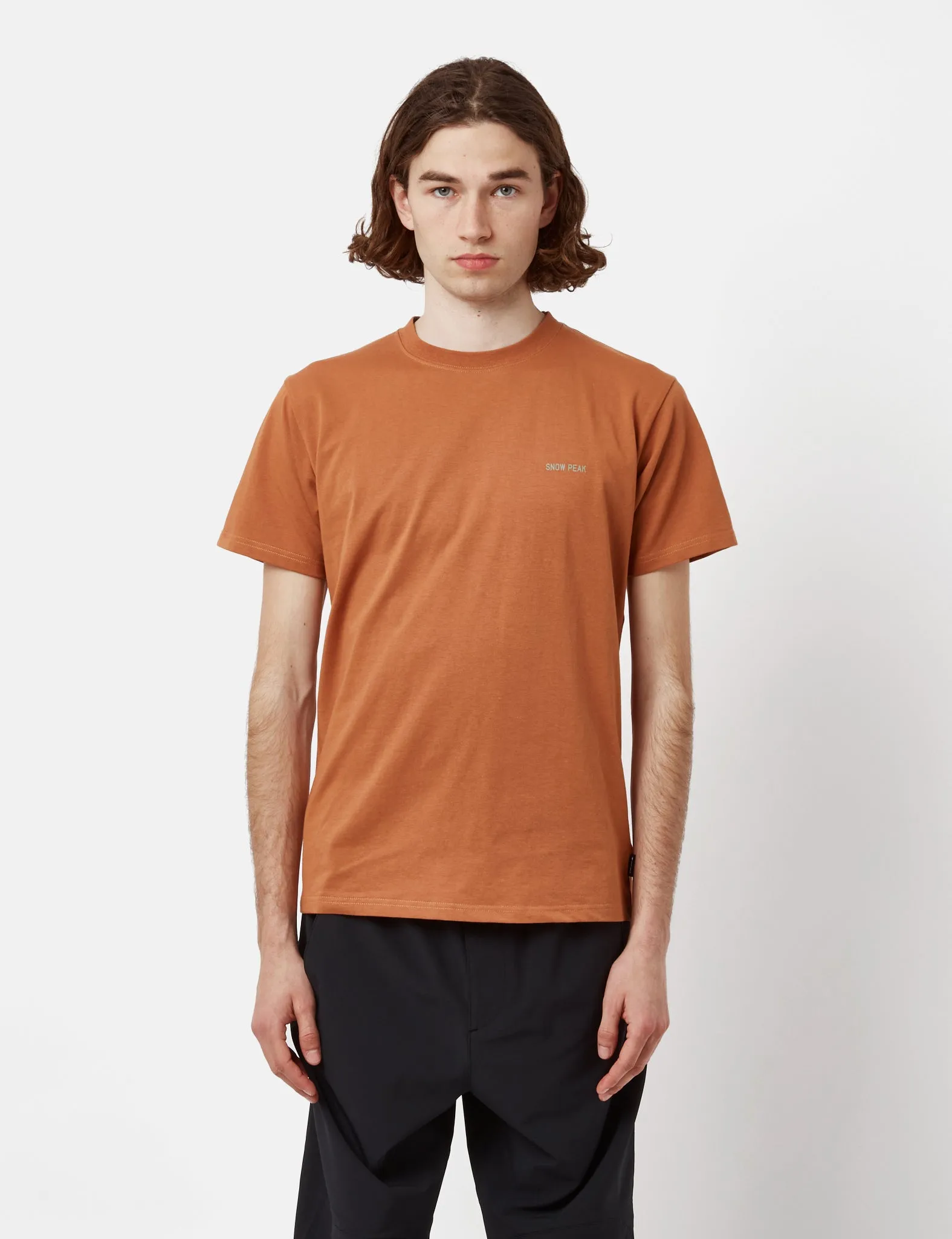 Snow Peak Ropework T-Shirt - Brown sold by Article London