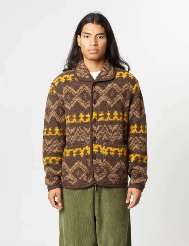 Universal Works Lancaster Jacket (Wool) - Brown sold by Article London