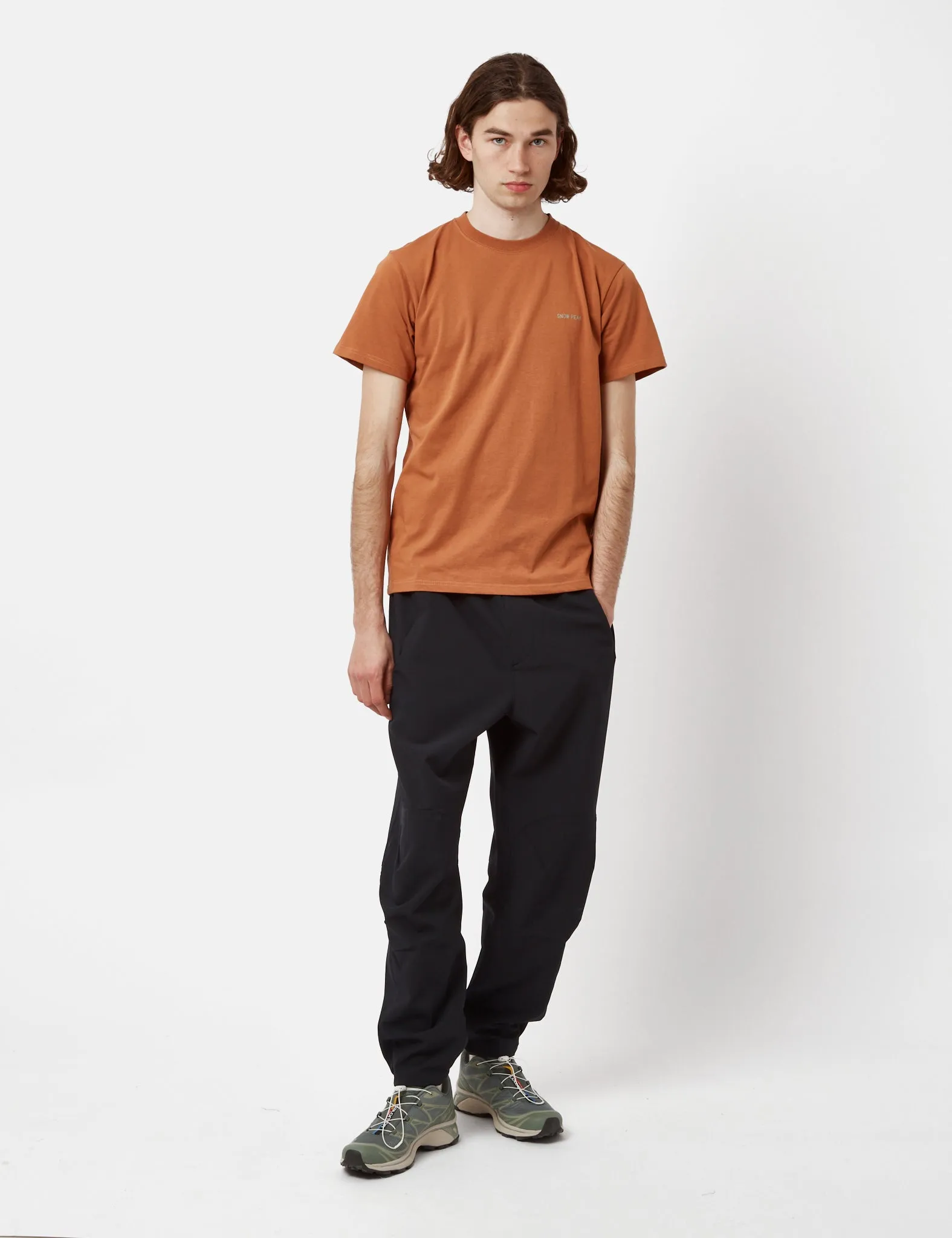 Snow Peak Ropework T-Shirt - Brown sold by Article London product image thumbnail 4