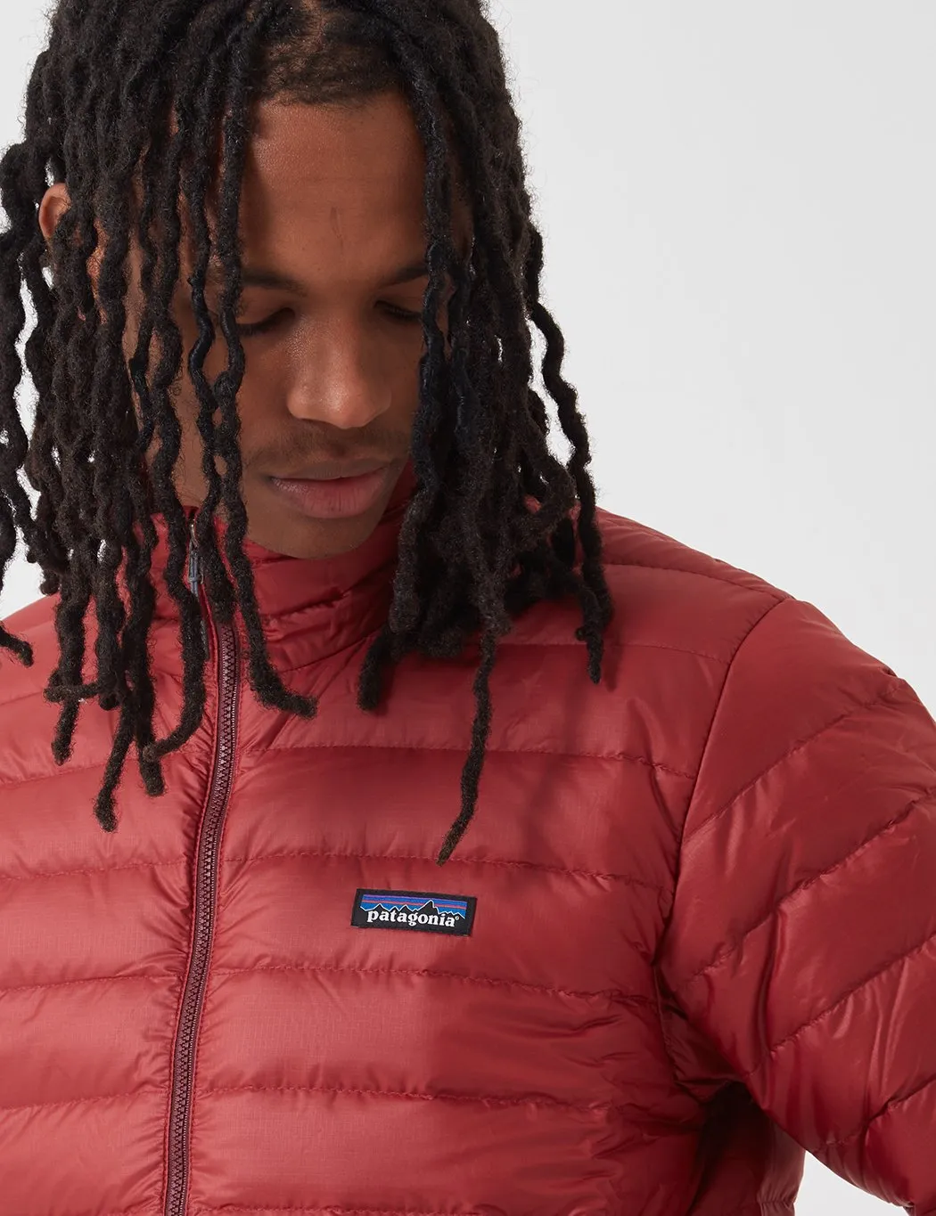Patagonia Down Sweater Insulated Jacket - Oxide Red sold by Article London product image thumbnail 2