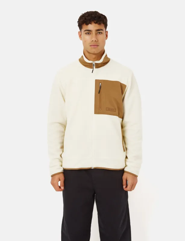 Norse Projects Frederik Fleece Jacket - Ecru sold by Article London